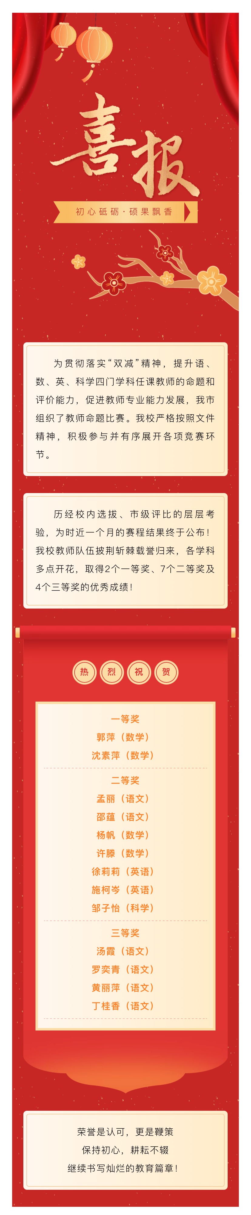 【永平快讯】初心砥砺 硕果飘香——我校教师在命题能力竞赛中获佳绩.jpg